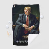 Trump Golf Golfhanddoek (Insitu)