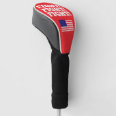 Trump Golf Hoofddeksel Golfheadcover (Schuin)