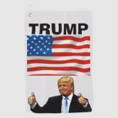 TRUMP GOLF TOWEL PATRIOTIEK GOLFHANDDOEK (Voorkant)