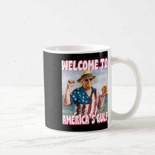 Trump Golf van Amerika Grappige Golf van Mexico VS Koffiemok