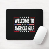 Trump Golf van Amerika Grappige Golf van Mexico VS Muismat (Met muis)