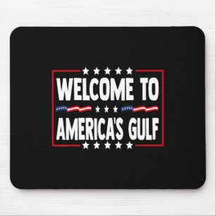 Trump Golf van Amerika Grappige Golf van Mexico VS Muismat