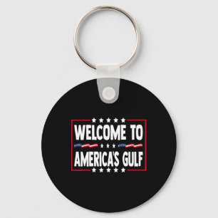 Trump Golf van Amerika Grappige Golf van Mexico VS Sleutelhanger
