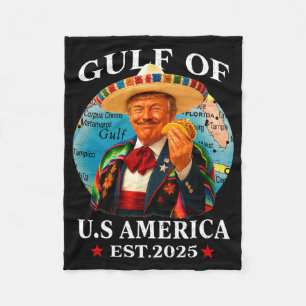 Trump Golf van Amerika sinds 2025 Mexico Trump Fleece Deken