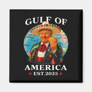 Trump Golf van de VS Amerika EST 2025 Mexico Trump Magneet