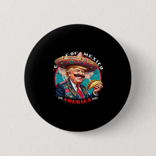 Trump Golf van Mexico Est Amerika 2025 Ronde Button 5,7 Cm
