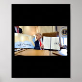 Trump Golf van Mexico Patriottisch President Trump Poster (Voorkant)