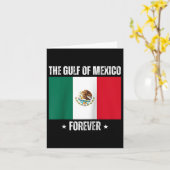 Trump Golf van Mexico voor altijd liberale anti-Tr Kaart (Gele Bloem)