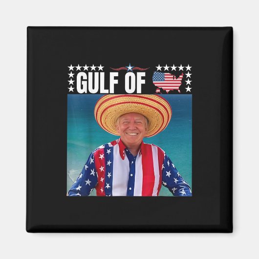 Trump Golf van Verenigde Staten Magneet (Voorkant)