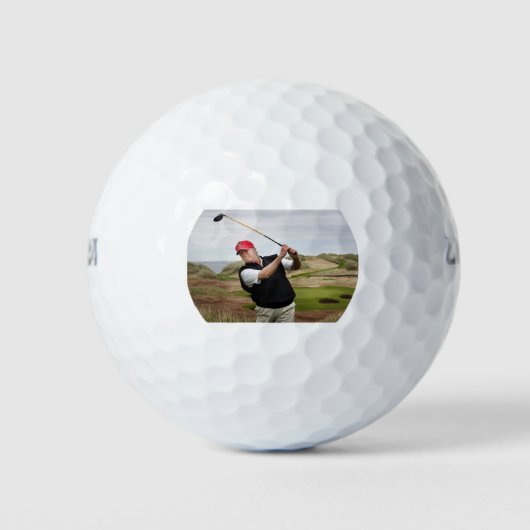 Trump golfballen (Trump Driver Swing) (Voorkant)