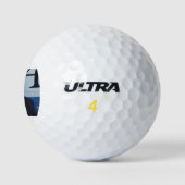Trump golfballen (Trump glimlach) (Logo)