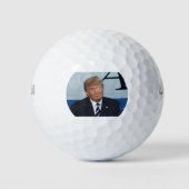 Trump golfballen (Trump glimlach) (Voorkant)