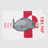 TRUMP GOLFHANDDOEK (Horizontaal)