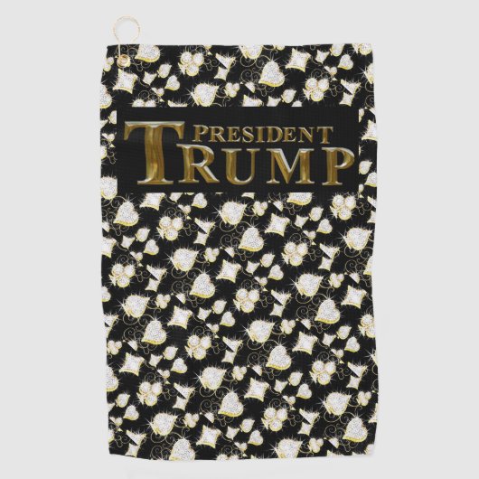 TRUMP GOLFHANDDOEK (Voorkant)