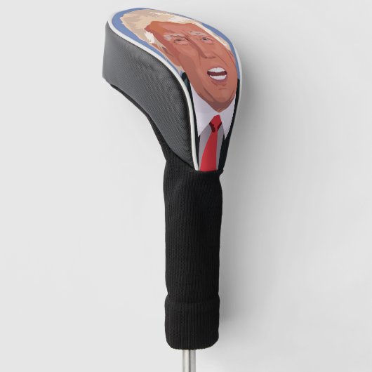 Trump Golfheadcover (Schuin)