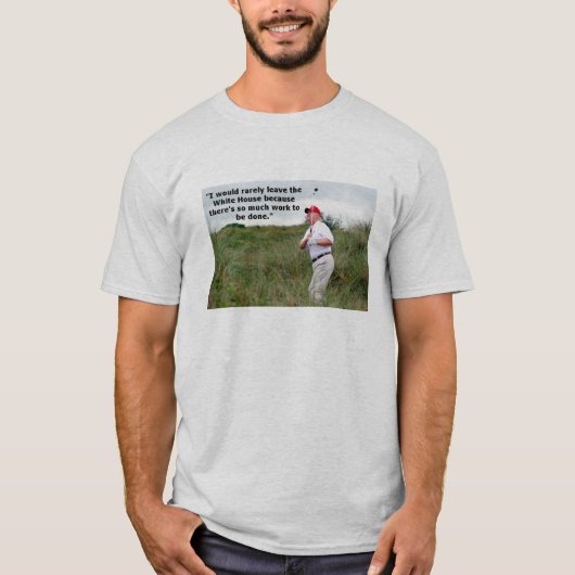 Trump Golfing T-shirt (Voorkant)