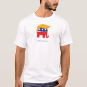 Trump GOP Elephant T-shirt (Voorkant)