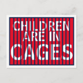 Trump GOP ICE DHS HHS Immigrant Children in Cages Briefkaart (Voorkant)