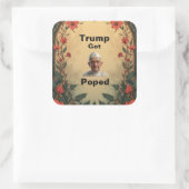 Trump Got Poped On Sticker (Tas)