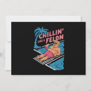 Trump Grappig Chillen Als Een Misdadiger Trump 202 Kaart