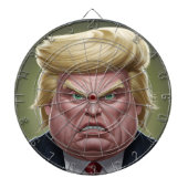 TRUMP Grappig Dartboard met een Presidentieel Doel Dartbord (Voorkant)