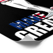 Trump - Grappig golfcadeau Poster (Hoek)