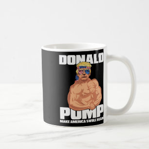 Trump Grappig Juli 4th Donald Pump Koffiemok