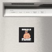 Trump Grappig Juli 4th Donald Pump Magneet (Insitu (Vaatwasser))