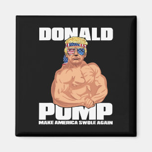 Trump Grappig Juli 4th Donald Pump Magneet