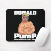 Trump Grappig Juli 4th Donald Pump Muismat (Met muis)