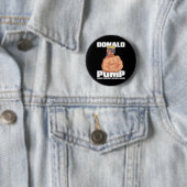 Trump Grappig Juli 4th Donald Pump Ronde Button 5,7 Cm (In situ)