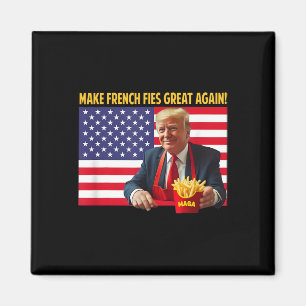 Trump Grappig Maak Frieten Groot Again Trump Mega Magneet