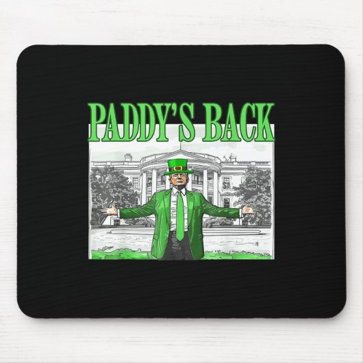 Trump Grappig St Patrick's Day St Patty's Day Dans Muismat (Voorkant)