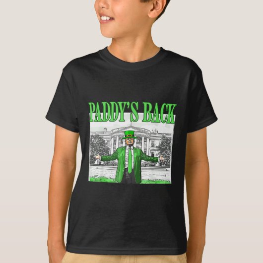 Trump Grappig St Patrick's Day St Patty's Day Dans T-shirt (Voorkant)