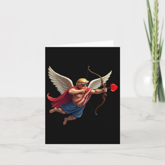 Trump Grappige Hart Valentijn Kaart (Voorkant)