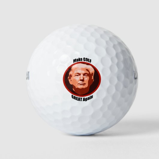 Trump Great Golf Golfballen (Voorkant)