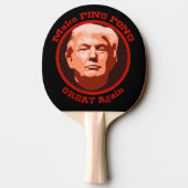Trump Great Ping Pong Tafeltennisbatje (Achterkant)