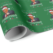 Trump Green Cadeaupapier (Rol Hoek)