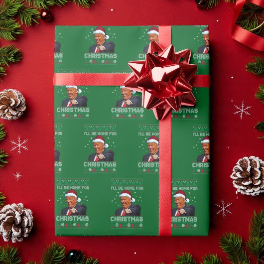 Trump Green Cadeaupapier