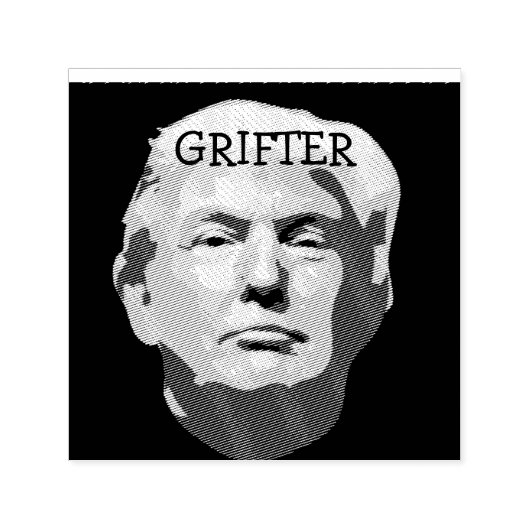 Trump Grifter Zelfinkt Stamp Zelfinktende Stempel (Design)