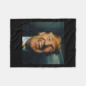Trump Grillz Fleece Deken (Voorkant (Horizontaal))