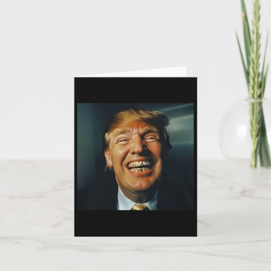 Trump Grillz  Kaart (Voorkant)
