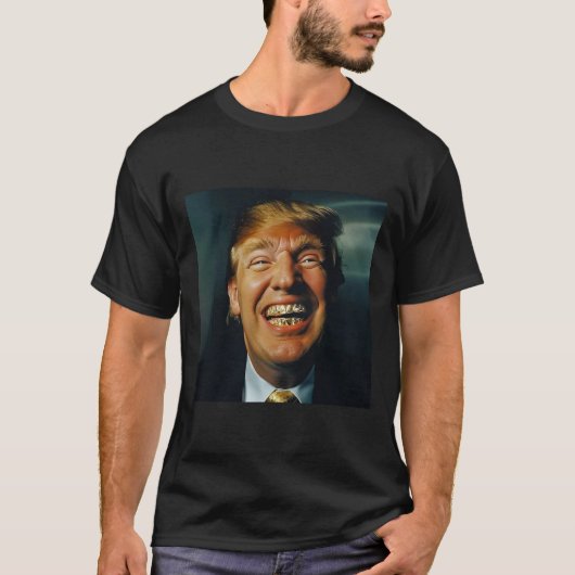 Trump Grillz T-shirt (Voorkant)