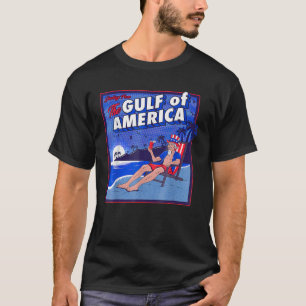 Trump groet uit de Golf van Amerika Patrio T-shirt
