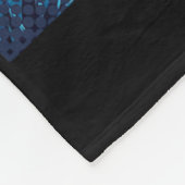 Trump groet uit het Gulf Beach of America-deel Fleece Deken (Hoek)