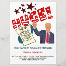 Trump Grootste Feest Eens Feest HUGE Feest