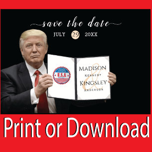 Trump Grootste 💍 Patriottrouw Save The Date