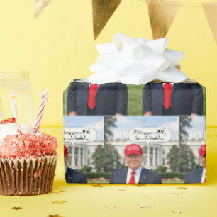 Trump Grote Mooie Verjaardagswens Cadeaupapier