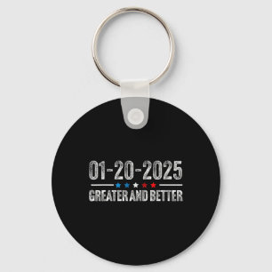 Trump groter en beter 20 januari 2025 Nieuwjaarsdo Sleutelhanger