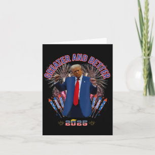Trump Groter En Betere Amerika 2025 Nieuwjaars Goa Kaart